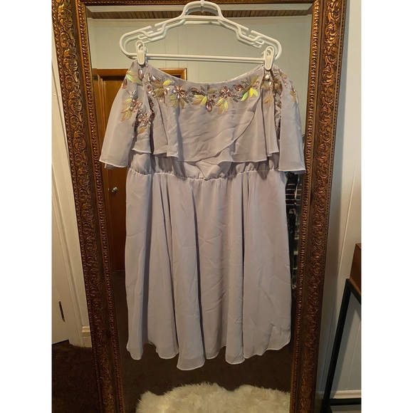 ASOS Embellished Skater Dress - Picture 4 of 8